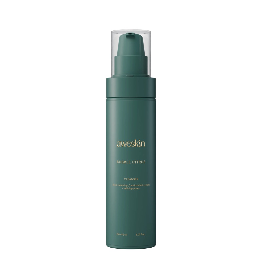 Bubble citrus cleanser